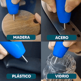 Bolígrafo de Grabado Portátil - Graba tú mismo sobre múltiples materiales