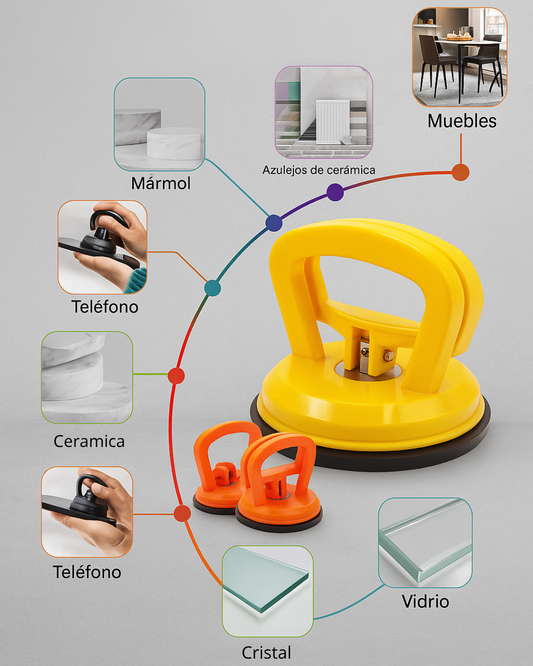 Práctica Ventosa para Abolladuras de Autos Multifuncional