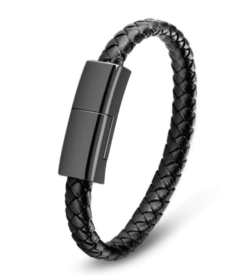 Pulsera cable USB con carga rápida Tipo C
