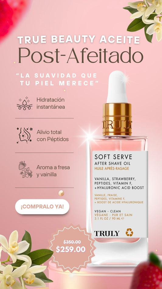 Aceite Post-Afeitado soft serve