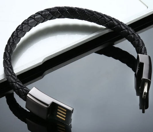 Pulsera cable USB con carga rápida Tipo C