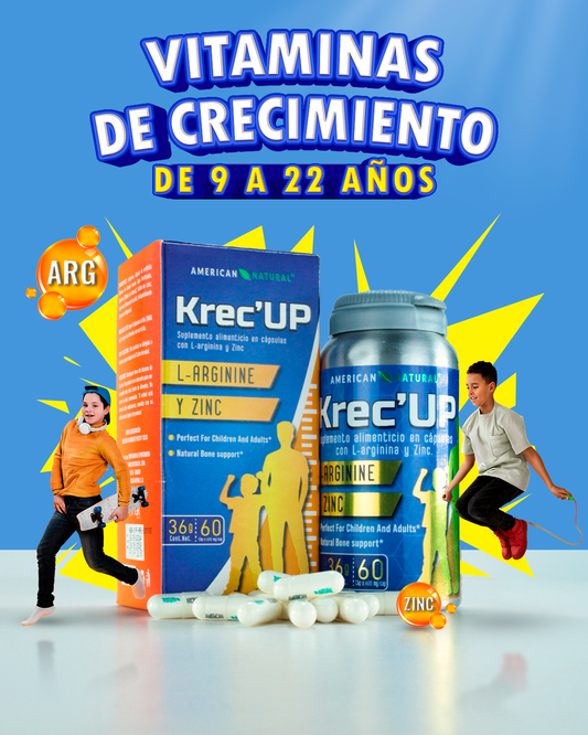 KREC-UP : Hormonas Naturales de Crecimiento